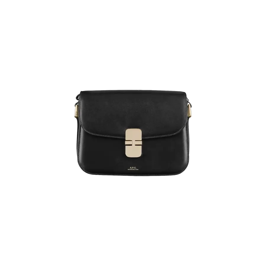 A.P.C. borsa Grace in pelle nera